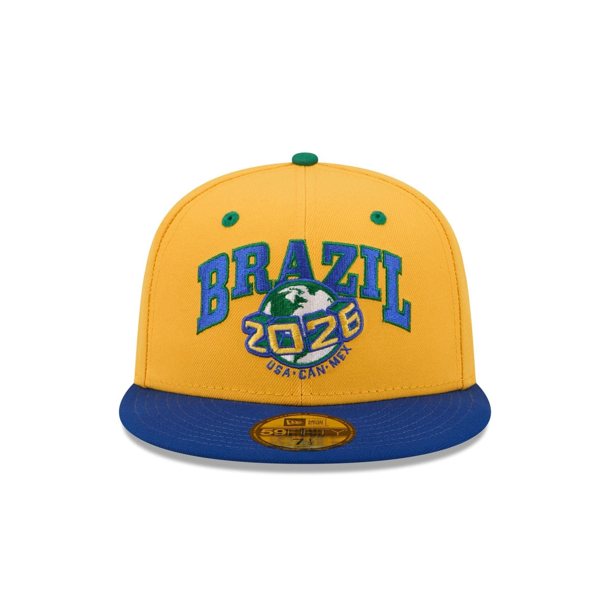 New Era 2026 Brazil Soccer 59FIFTY Fitted Hat